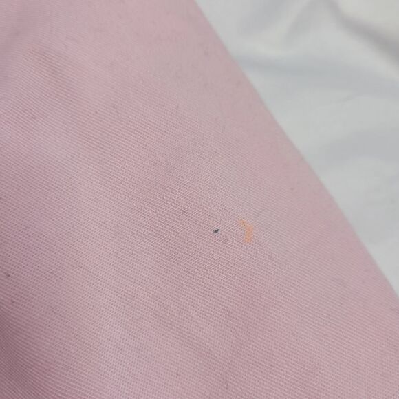 VINTAGE 90s shorts high rise pastel pink midi L - Picture 6 of 12